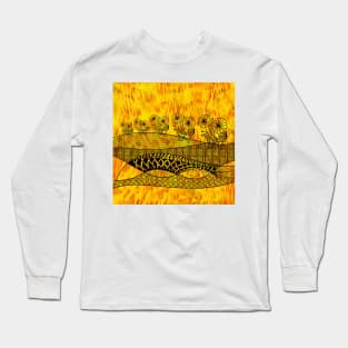 Posey Parade Flowerscape Long Sleeve T-Shirt